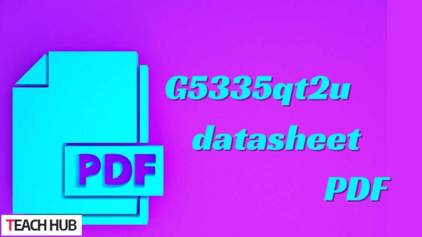 g5335qt2u datasheet pdf