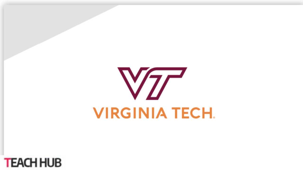 Virginia Tech Business Card Design