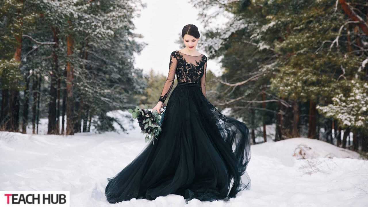 Black Lace Wedding Dresses