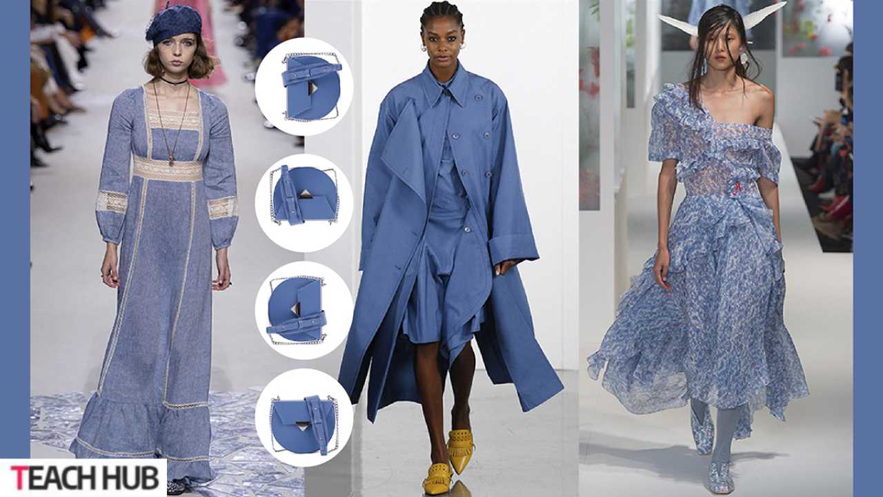 Cornflower Blue in Fashion