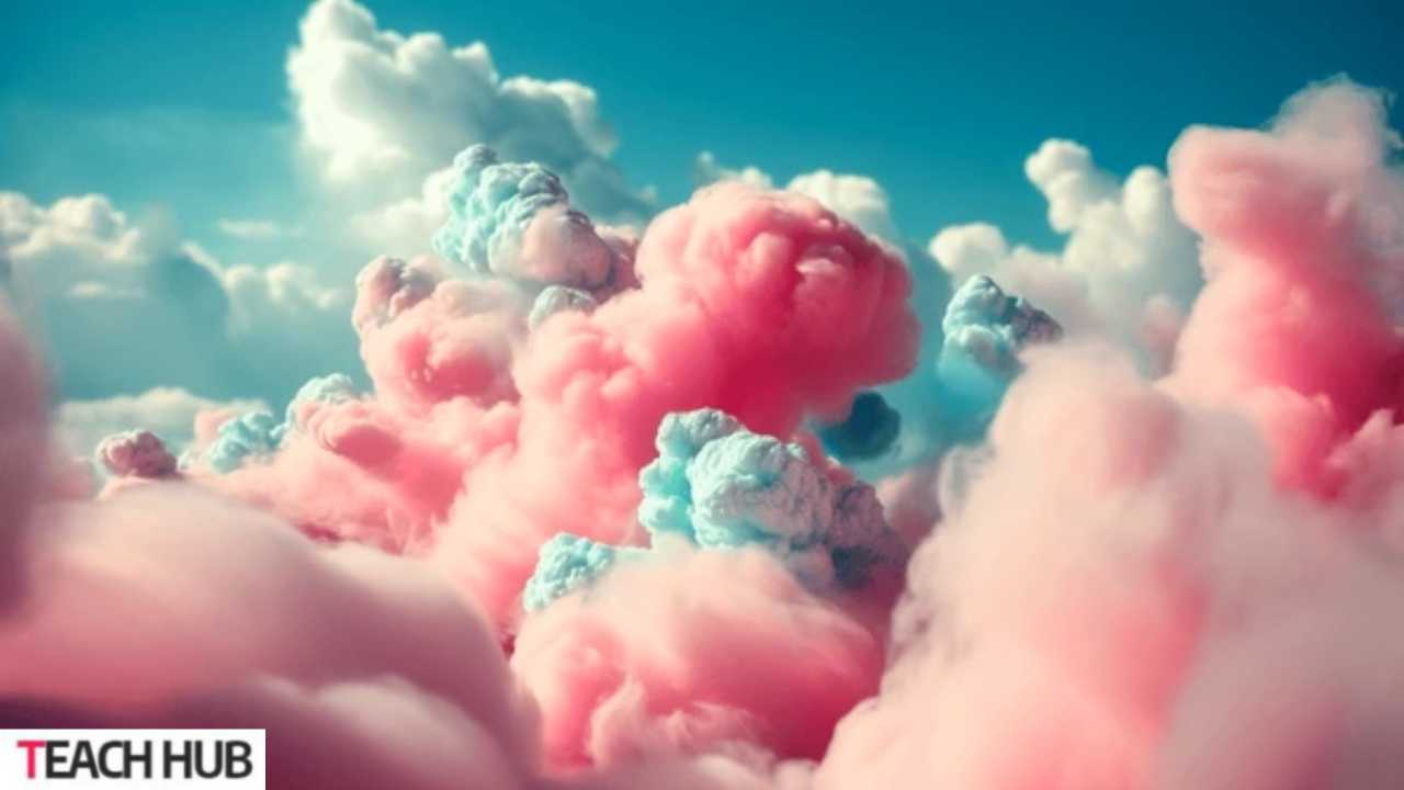 Pink and Blue Wallpaper